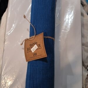 Blue Table Runner
